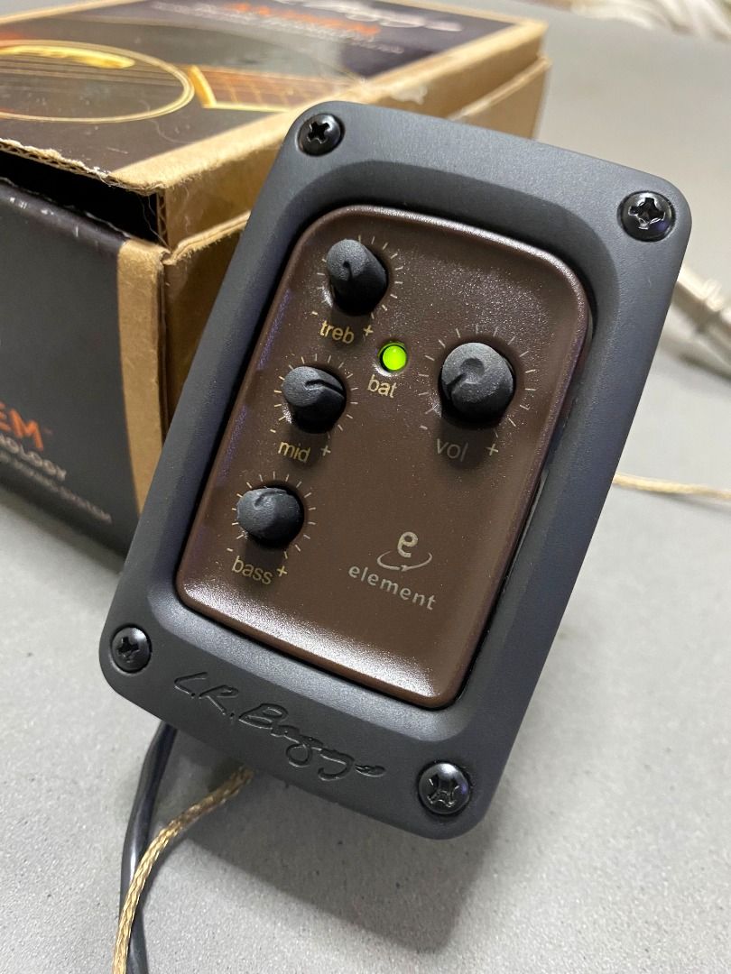 LR Baggs Element "Hybrid" Preamp+Pickup, Hobbies & Toys, Music & Media