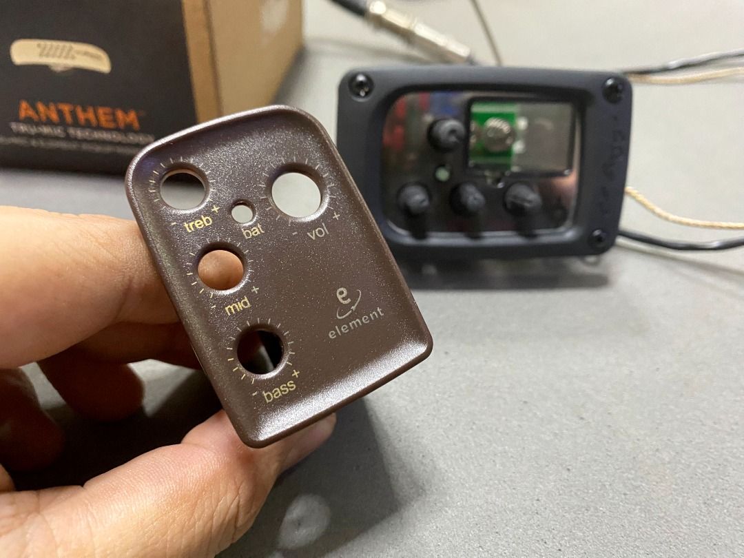 LR Baggs Element "Hybrid" Preamp+Pickup, Hobbies & Toys, Music & Media