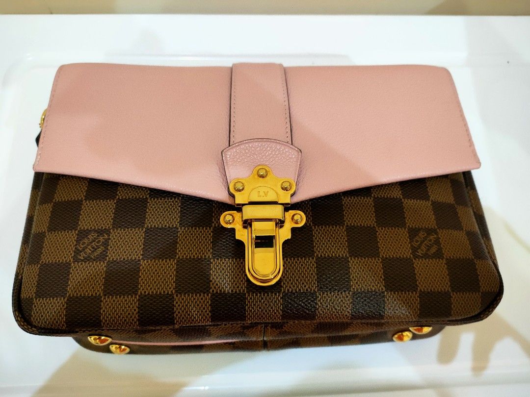 Louis Vuitton Clapton Damier Ebene Crossbody Bag