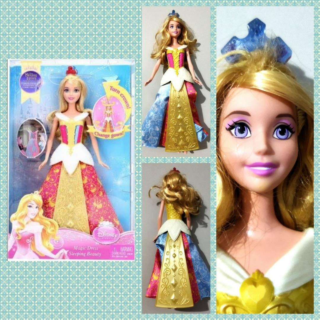 Magic Dress Sleeping Beauty Disney, Toys & Collectibles, Mainan di