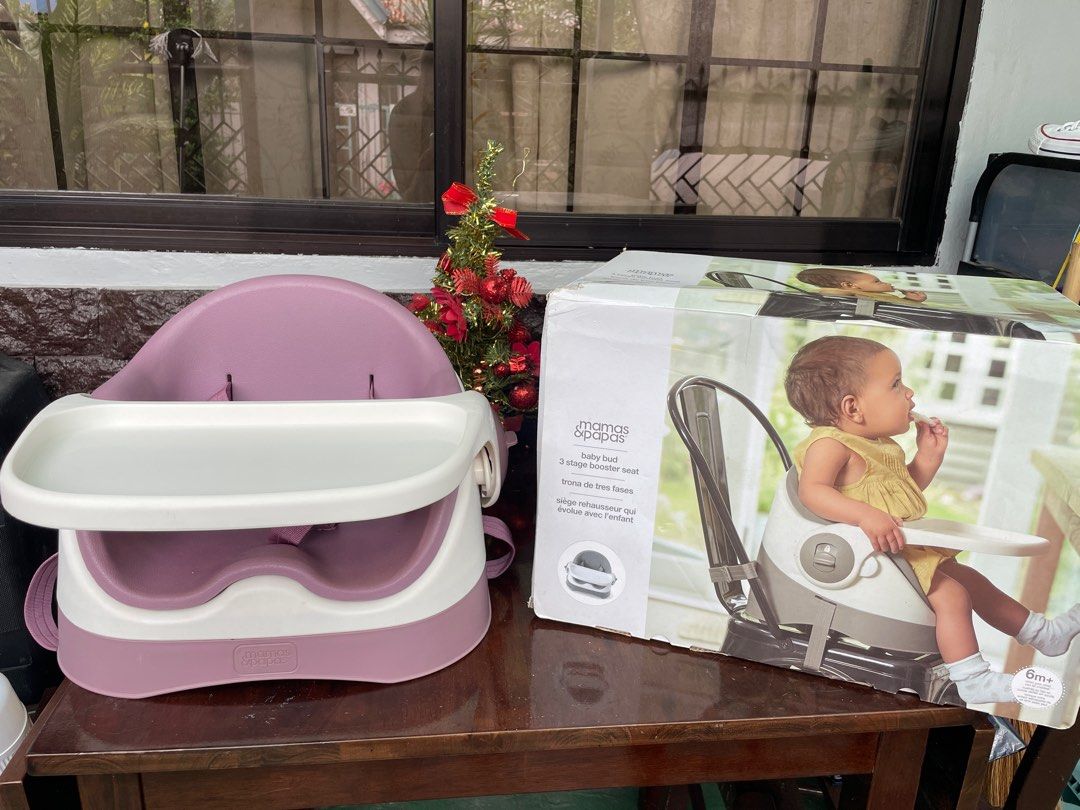 Mamas And Papas Baby Bud Booster Seat Dusky Rose