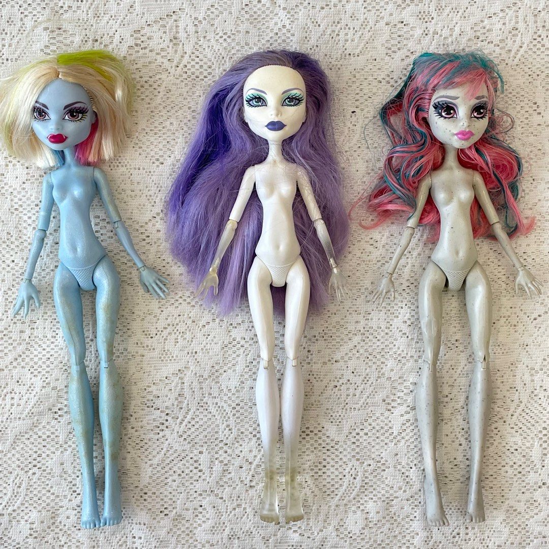 Mattel Monster High Doll Lot 3 for repaint Hobbies Toys Toys