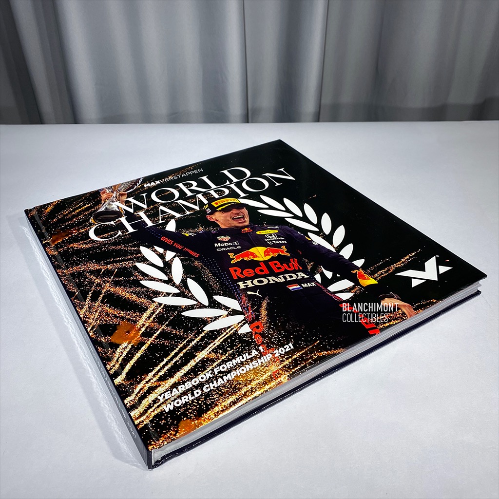 Max Verstappen Yearbook 2021 1st World Championship Year Limited