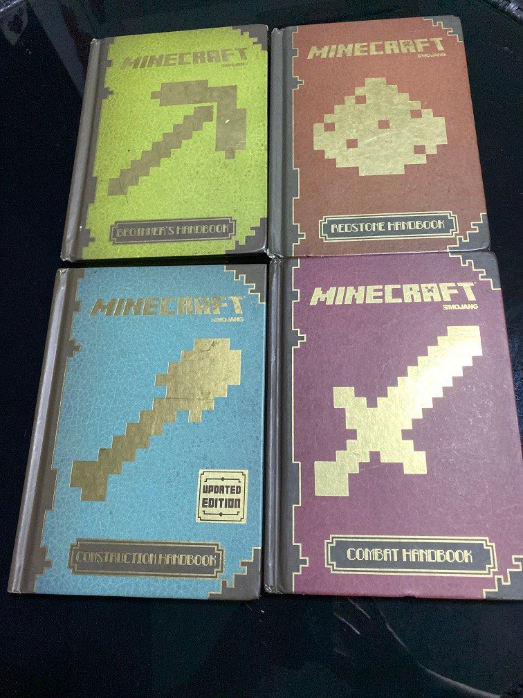 Mojang the official Minecraft Handbooks, Hobbies & Toys, Books ...