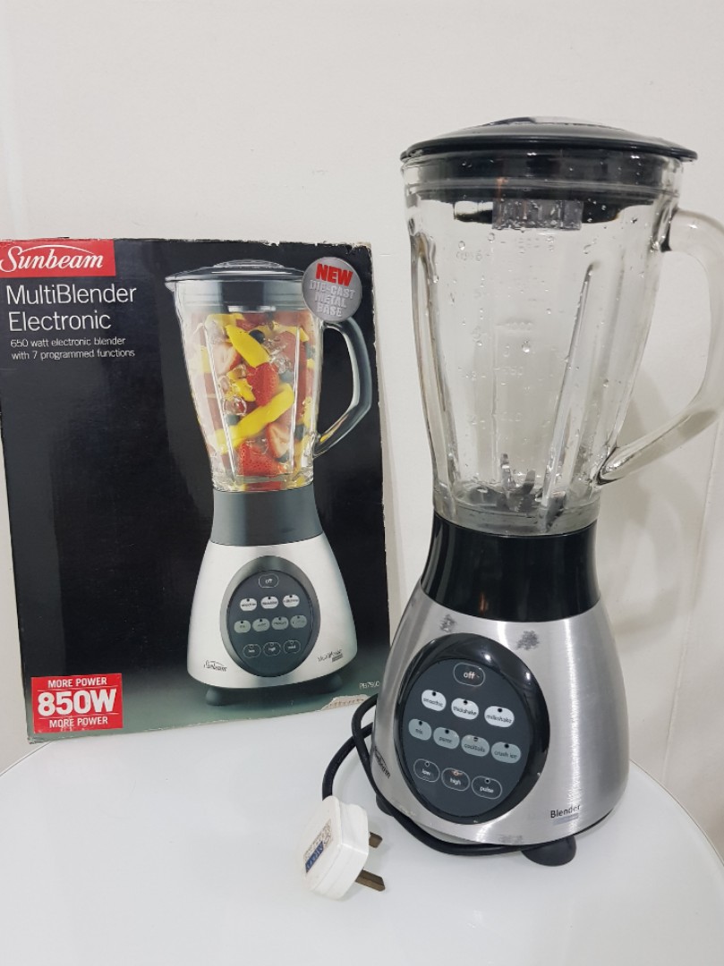 Multi Blender Glass Blender (7 Programmed Functions), TV & Home Appliances, Kitchen Appliances