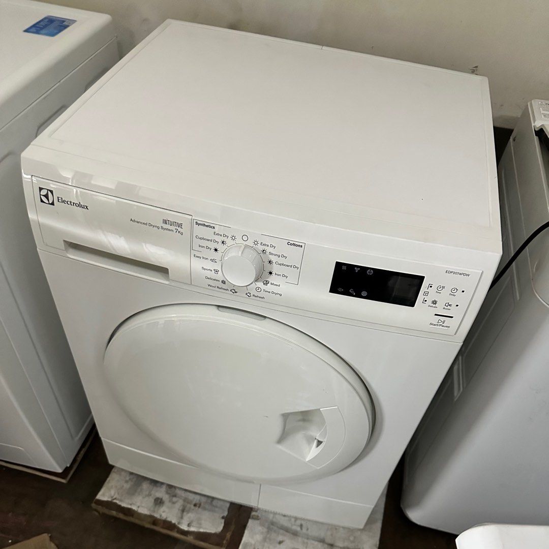MUST BUY! Electrolux 7KG Condenser Dryer EDP2074PDW5, TV & Home