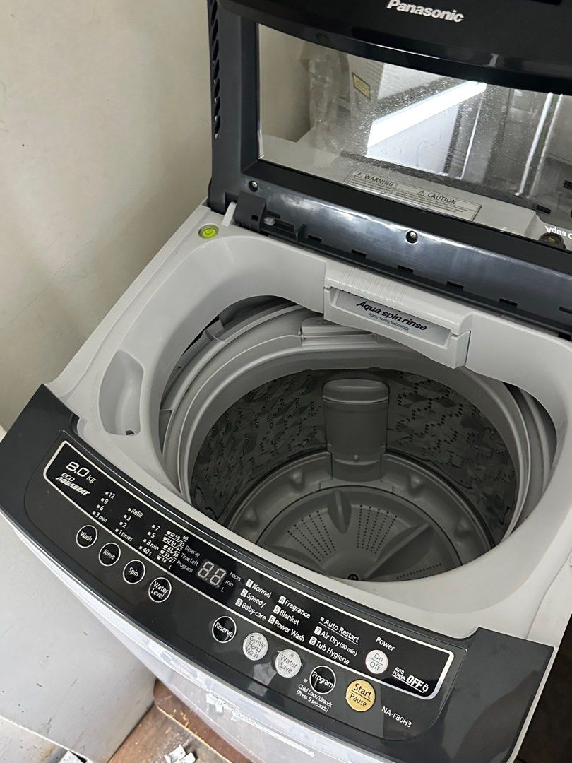 洗濯乾燥機 縦型 8kg 訳あり特価 Panasonic NA-FR80H5-T 風呂水 DL6947