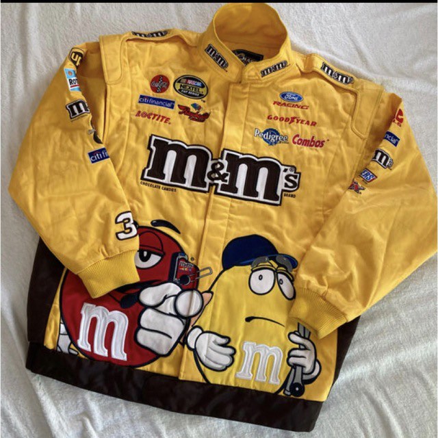 NASCAR Racing Jacket m&m's, Men's Fashion, Coats, Jackets and