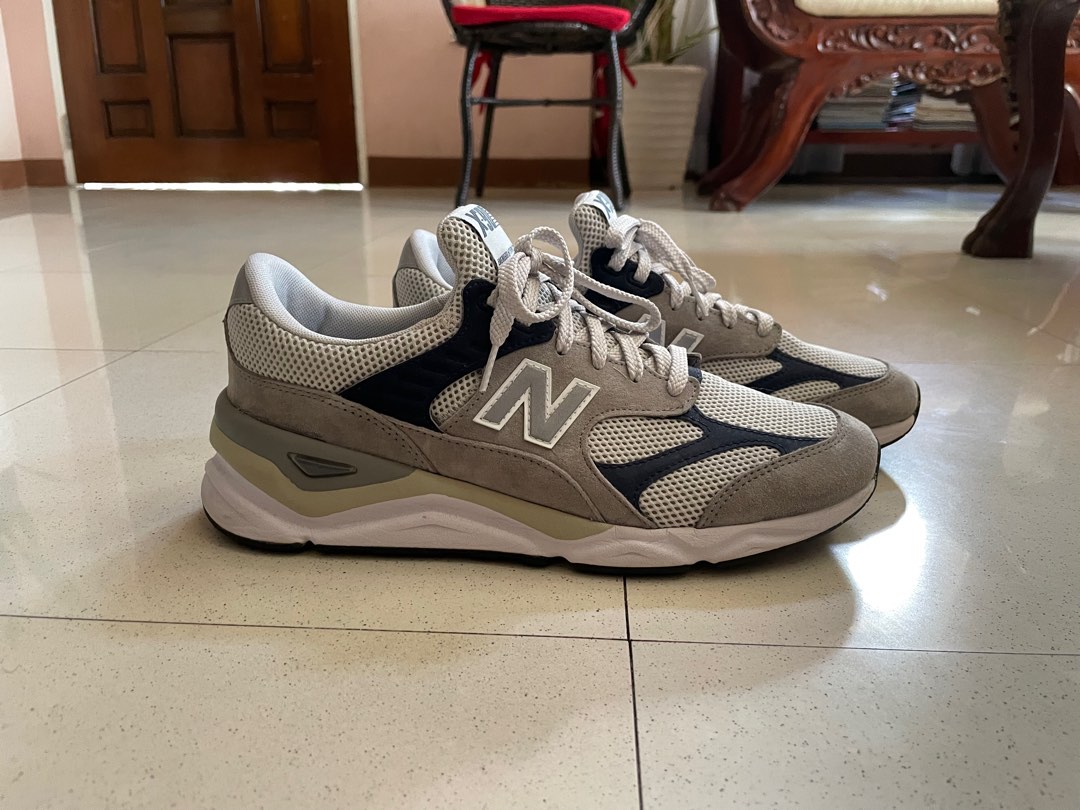 New Balance X90 Grey Navy, Men's Fashion, Footwear, Sneakers on Carousell
