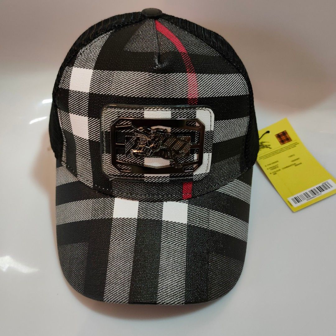 New cap Burberry steel logo