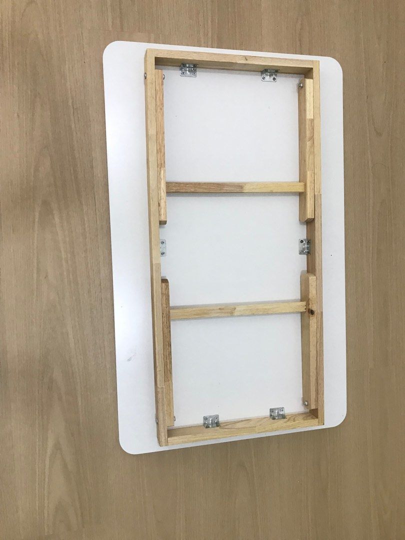 NEW Japanese Foldable Wooden Table 50 x 80 x 30, Furniture & Home