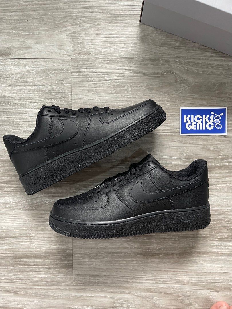 triple black air force ones