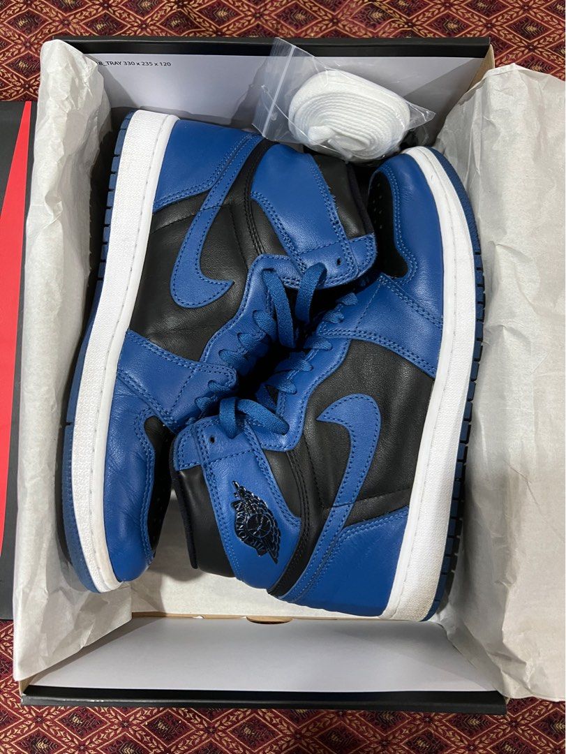 Nike Air Jordan 1 Retro High OG Dark Marina Blue, Men's Fashion