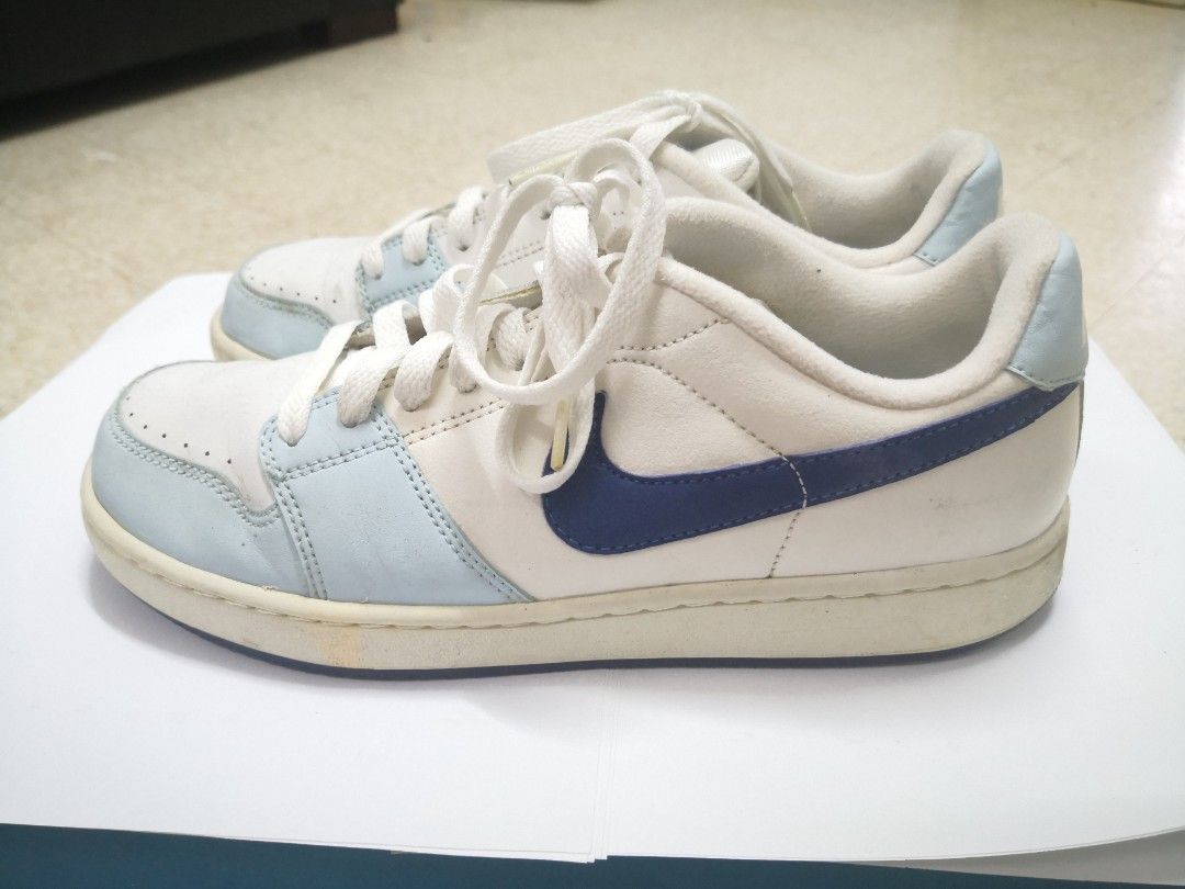NIKE BACKBOARD 386110 105 White Blue Women s Fashion Footwear