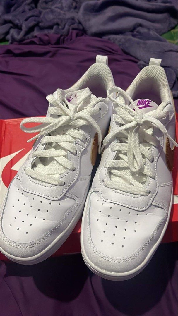 NIKE COURT BOROUGH LOW 2 Women s Fashion Footwear Sneakers on Carousell
