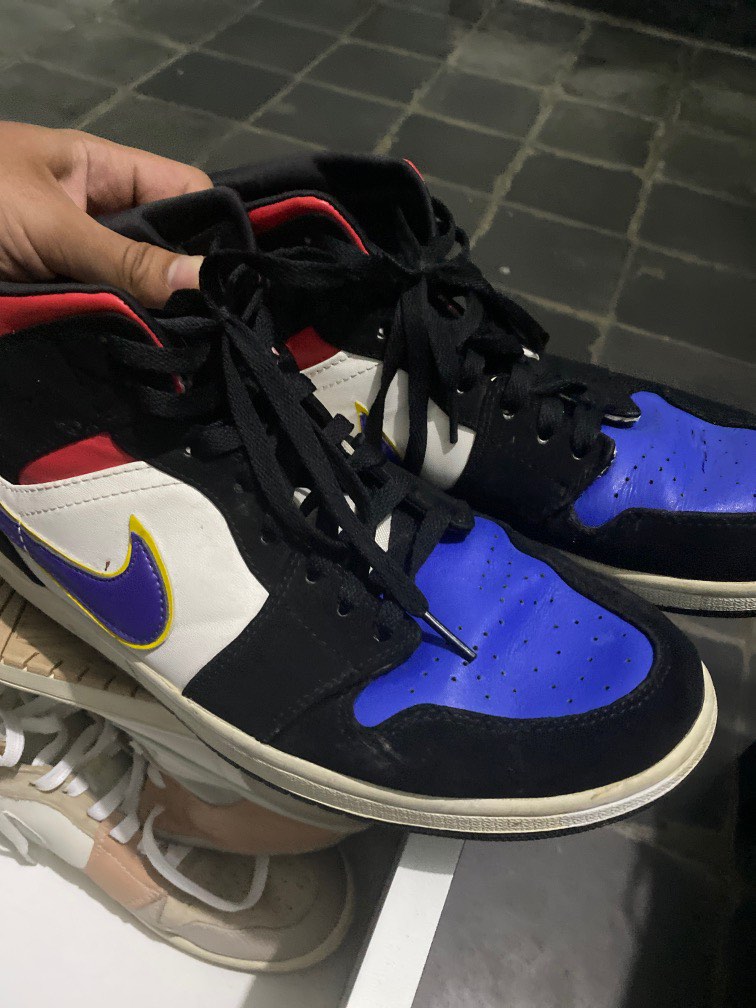 nike air jordan top 3 lakers