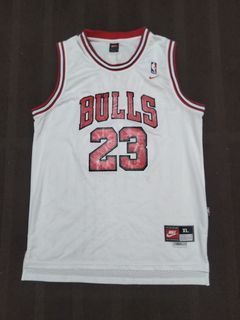 RARE 97-98 NBA Chicago BULLS #23 JORDAN Authentic NIKE Jersey 3XL