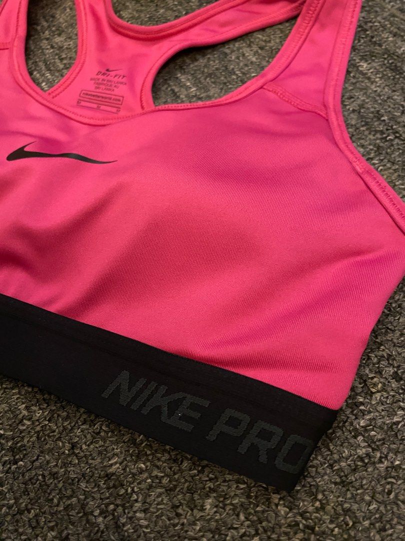 Nike Pro Dri Fit Sport Bra, Women's Fashion, Activewear on Carousell