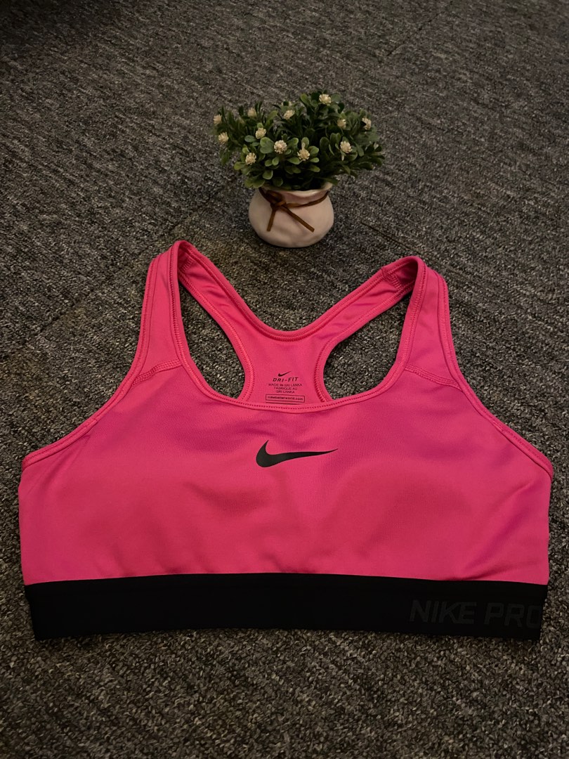Nike Pro Dri Fit Sport Bra, Women's Fashion, Activewear on Carousell