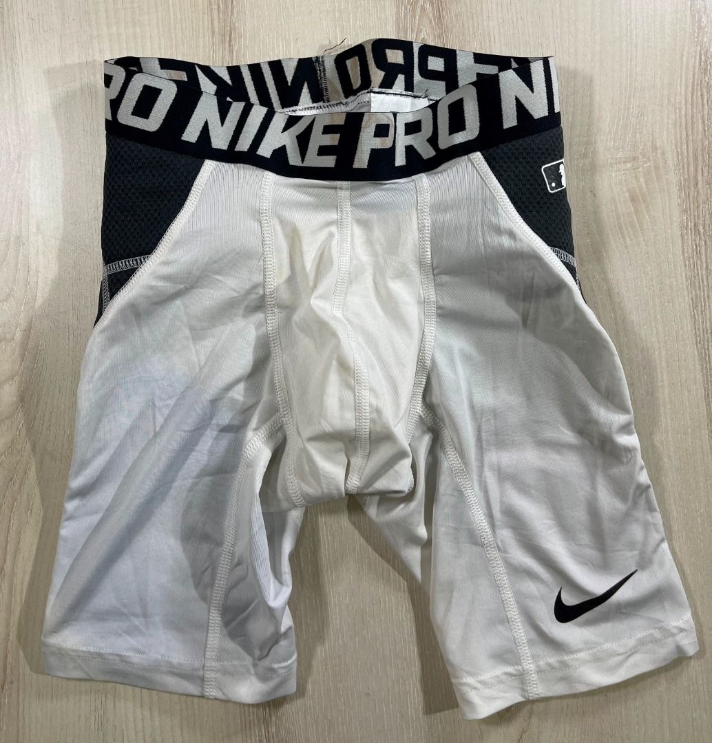 Nike Pro Hyperstrong White Padded Compression Girdle #CA Used