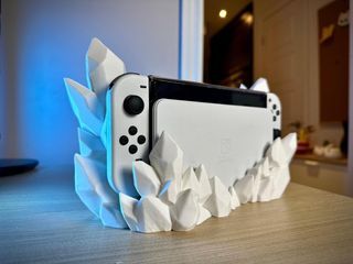 Nintendo Switch Crystal Dock Decor 3D Printed