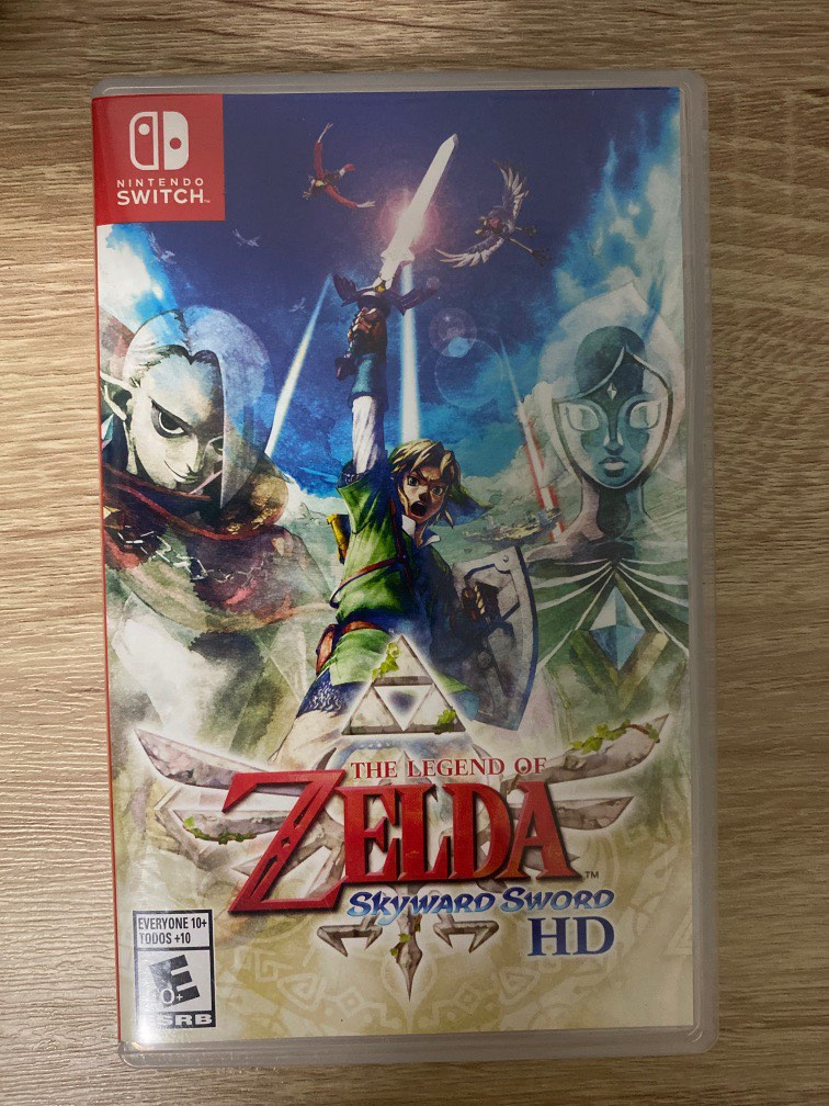 Nintendo Switch Game Zelda Skyward sword, Video Gaming, Video Games