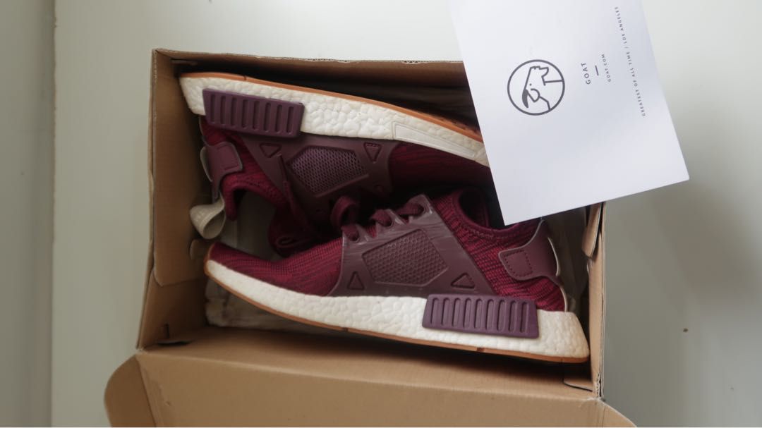 AUTHENTIC ADIDAS NMD XR1 PK MAROON Women s Fashion Footwear