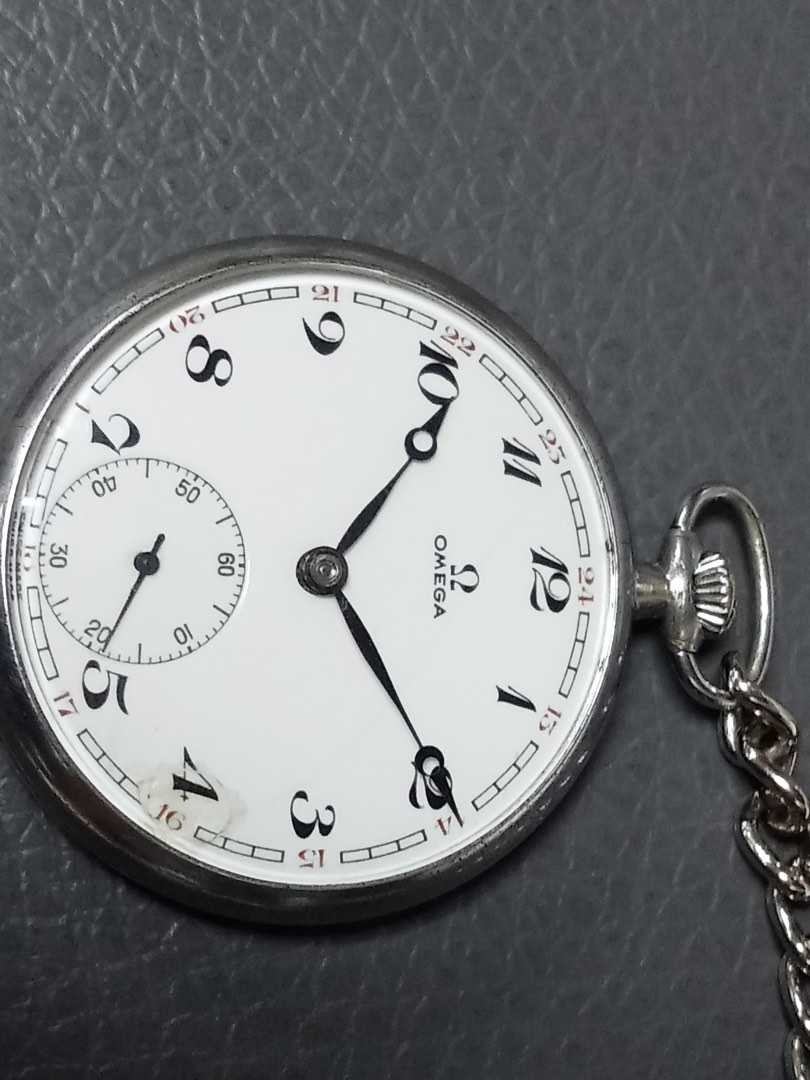 Omega Vintage Pocket Watch Circa 1960s, Luxury, Watches on Carousell