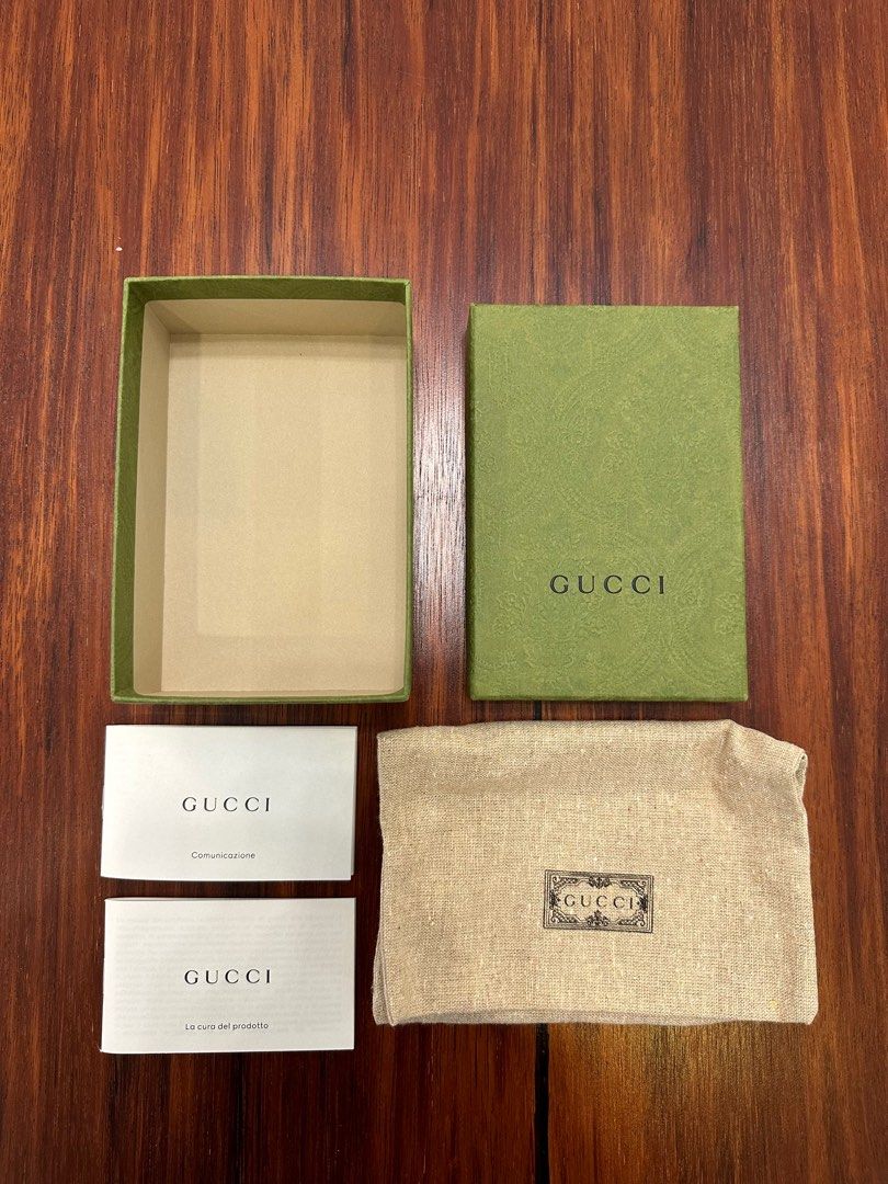 Gucci wallet box store