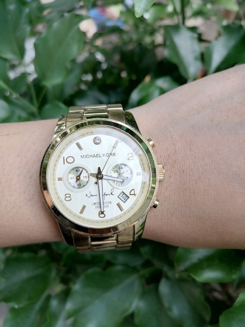 Original Michael Kors Newyork Limited Edition, Women's Fashion, Watches &  Accessories, Watches on Carousell
