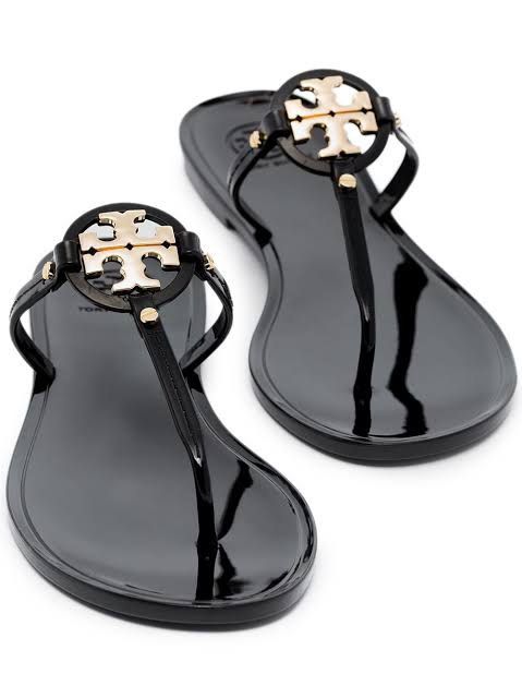 💯ORIGINAL TORY BURCH MINI MILLER JELLY THONG SANDALS, Women's Fashion,  Footwear, Slippers and slides on Carousell