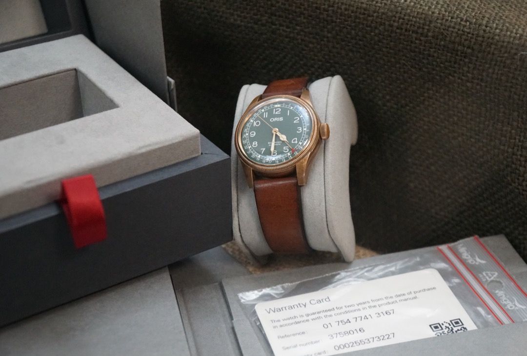Oris Big Crown Pointer Date 80th Anniversary Bronze Men s Fashion