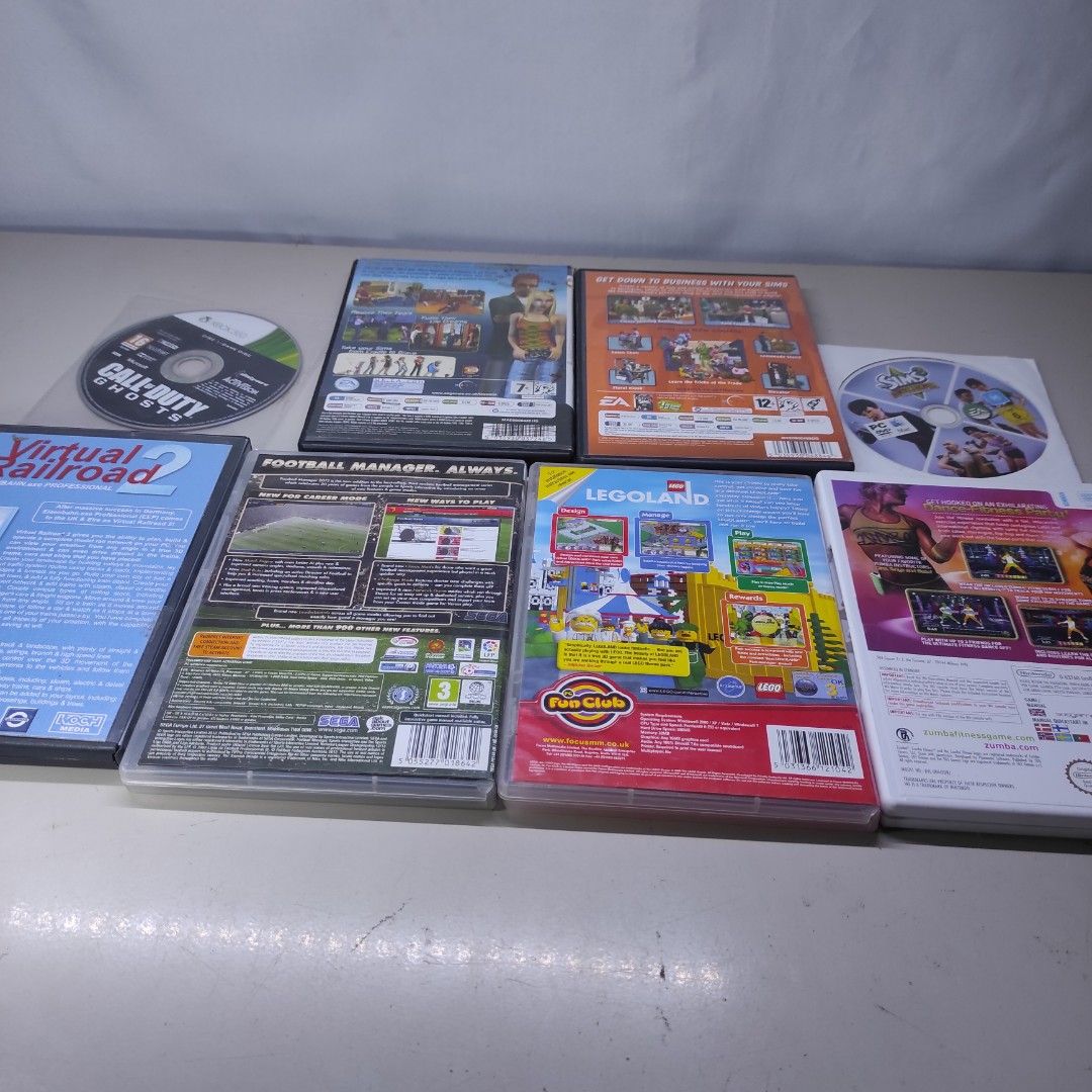 PC games Xbox 360 and Wii games 250 each, Video Gaming, Video Games