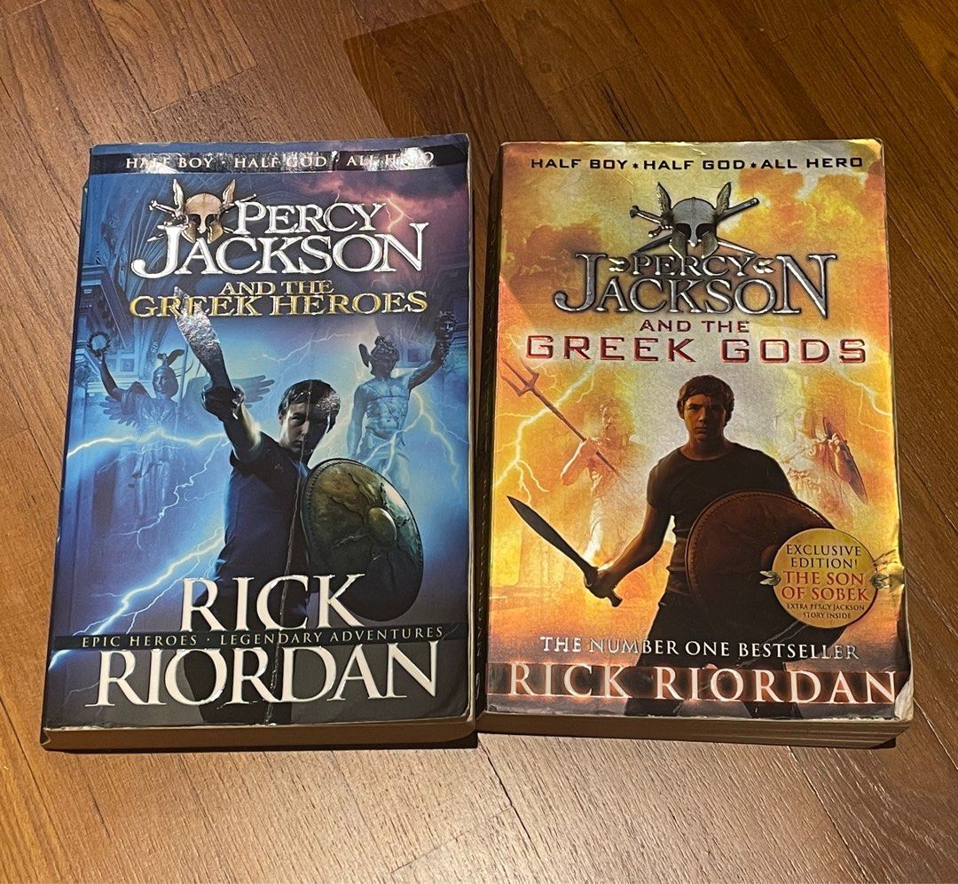 Percy Jackson and the Greek Gods + Percy Jackson and the Greek Heroes