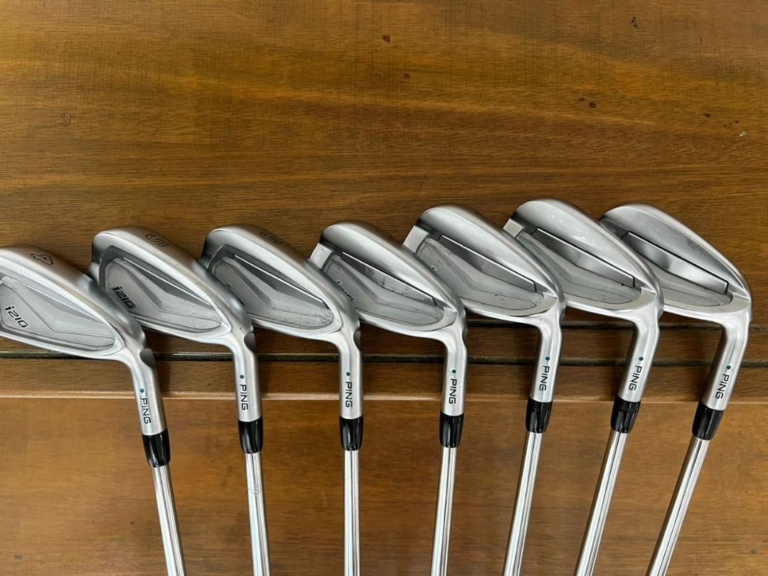 Ping i210 Men s Steel Irons Golf Set Sports Equipment Sports