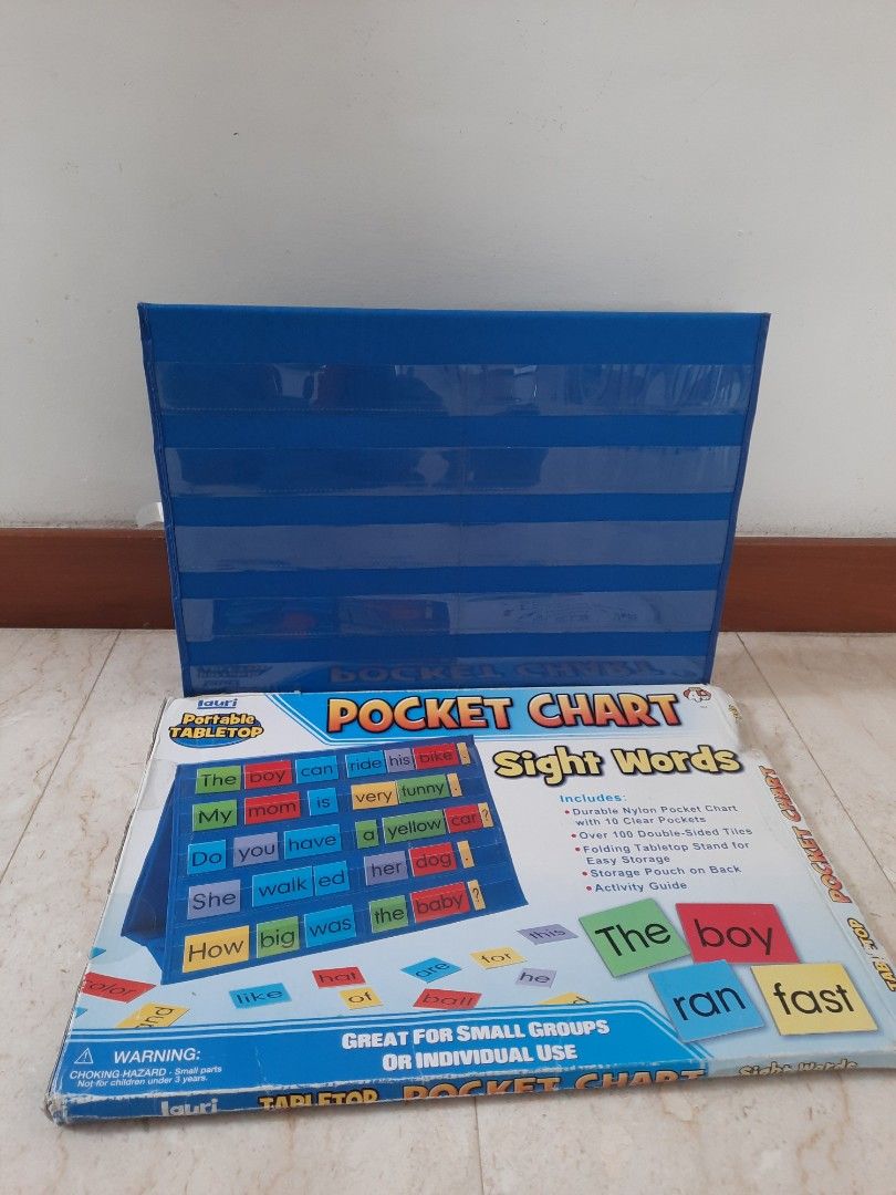 Pocket Chart, Hobbies &amp; Toys, Stationery &amp; Craft, Stationery &amp; School ...