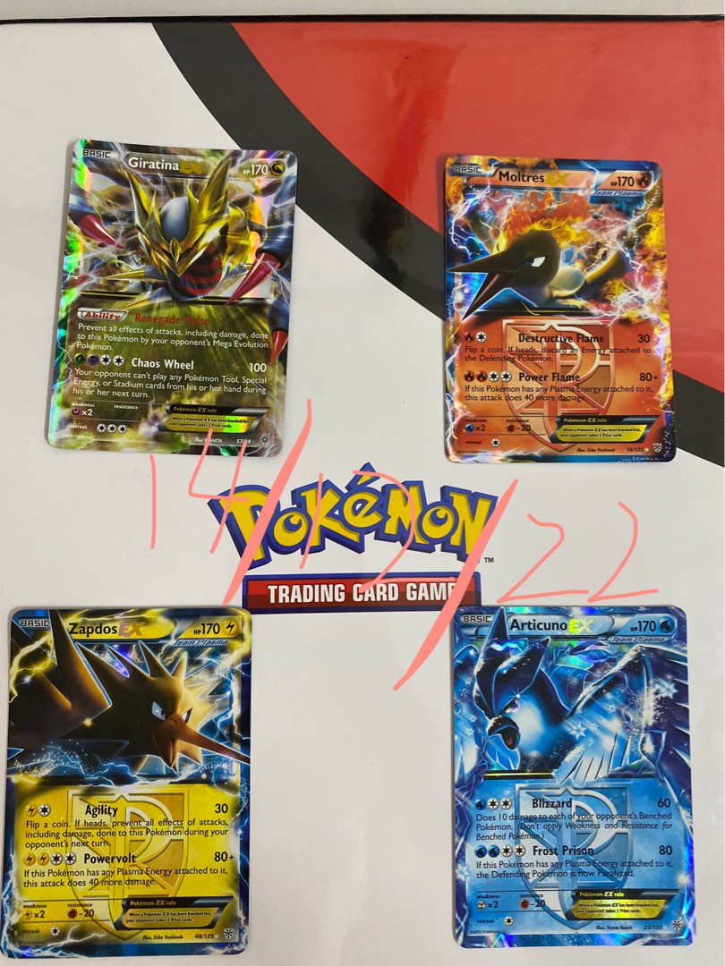 WTS Pokemon cards black and white dragon exalted crown zenith silver