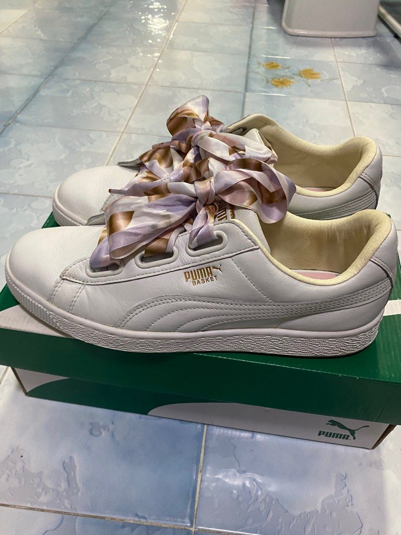 Puma basket heart geo camo size uk 7.5 eu 41 us 10