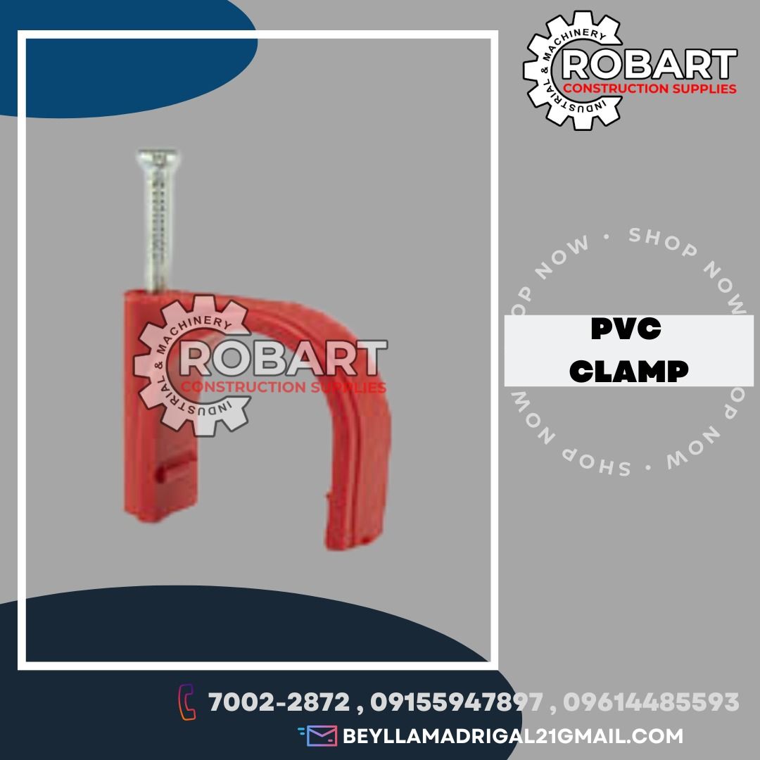 PVC Clamp, Commercial & Industrial, Construction Tools & Equipment on