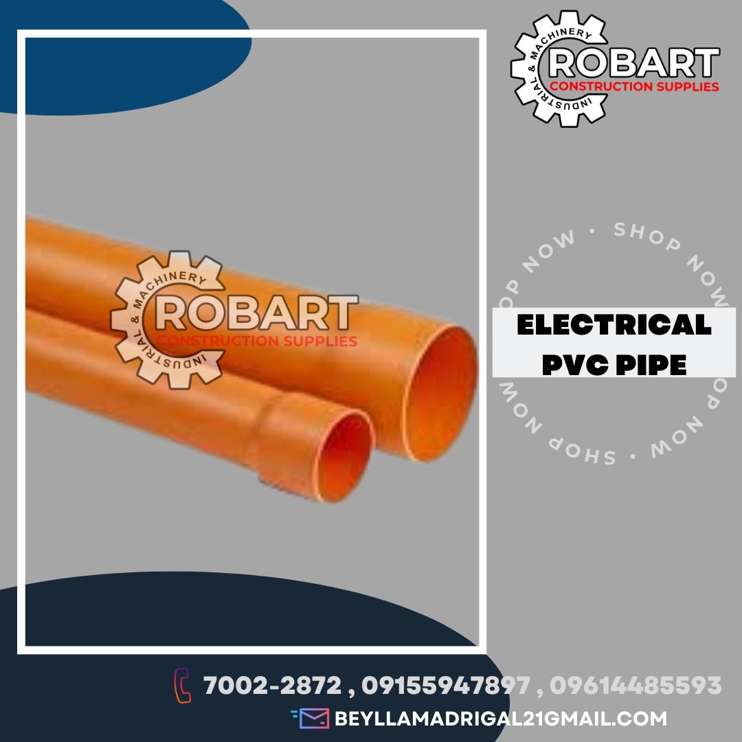 PVC Electrical Pipe, Commercial & Industrial, Construction Tools