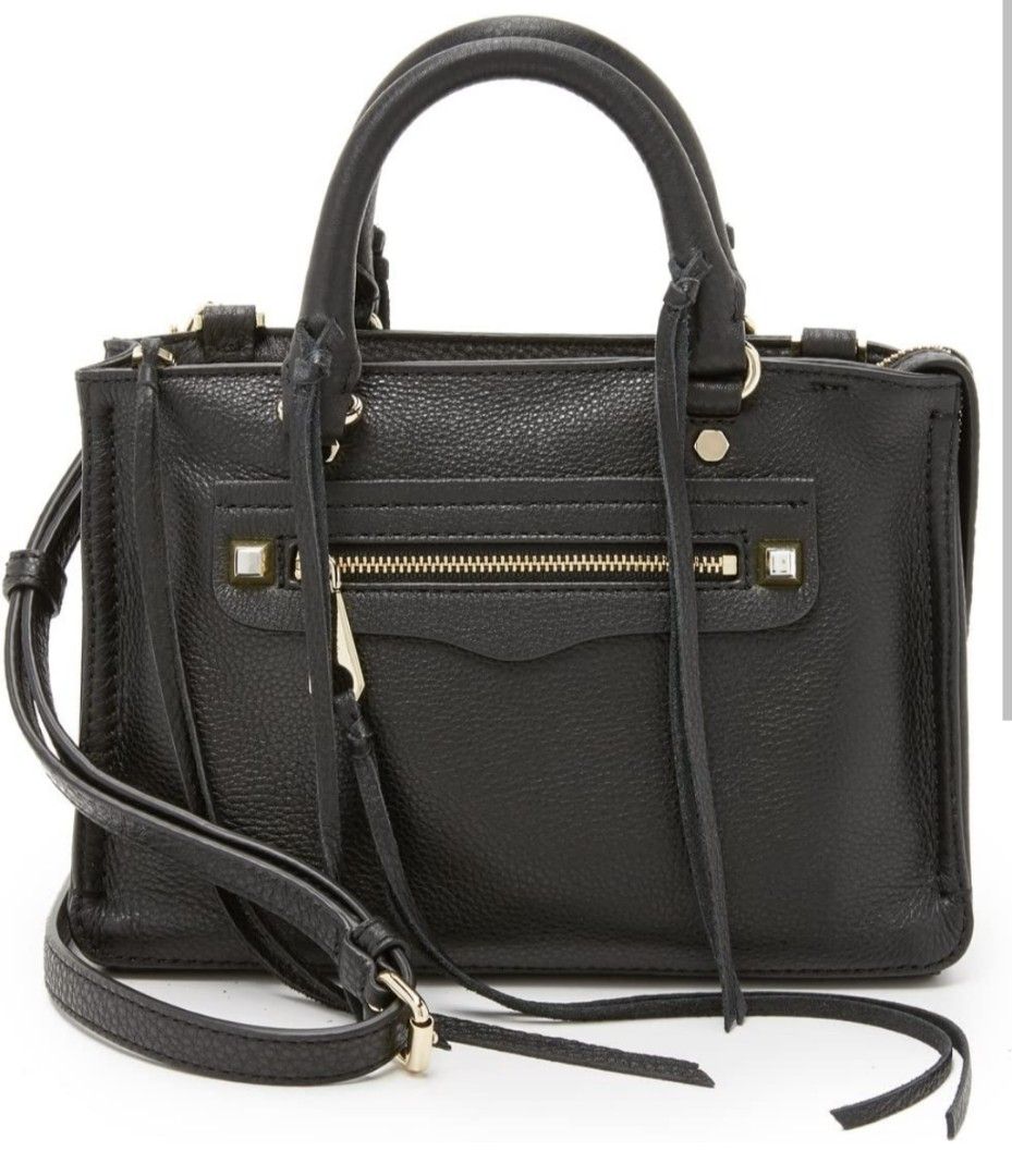 Rebecca minkoff micro sales regan satchel black