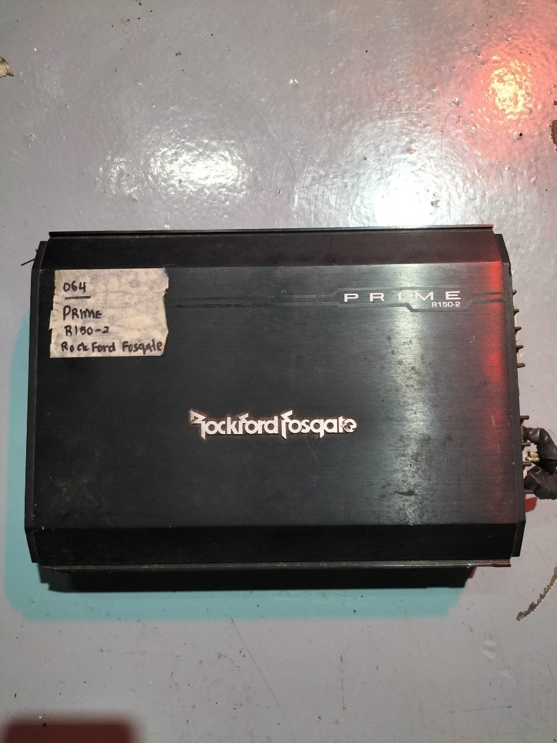 Rockford Fosgate Amplifier, Audio, Soundbars, Speakers & Amplifiers on