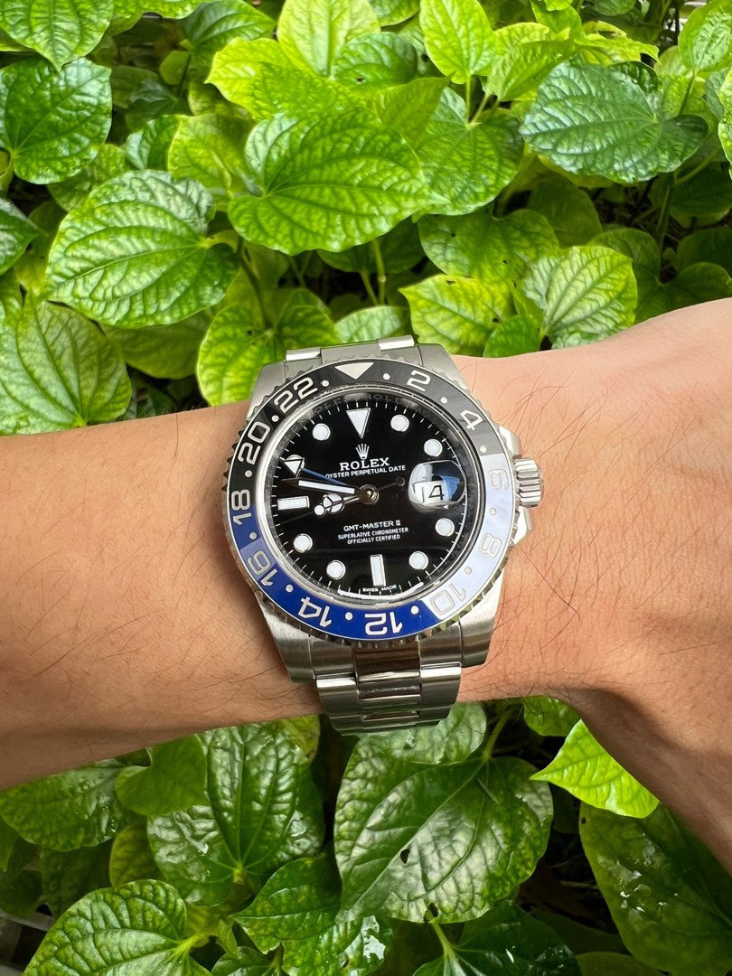 Rolex Batman GMT Master 2 116710BLNR, Luxury, Watches on Carousell