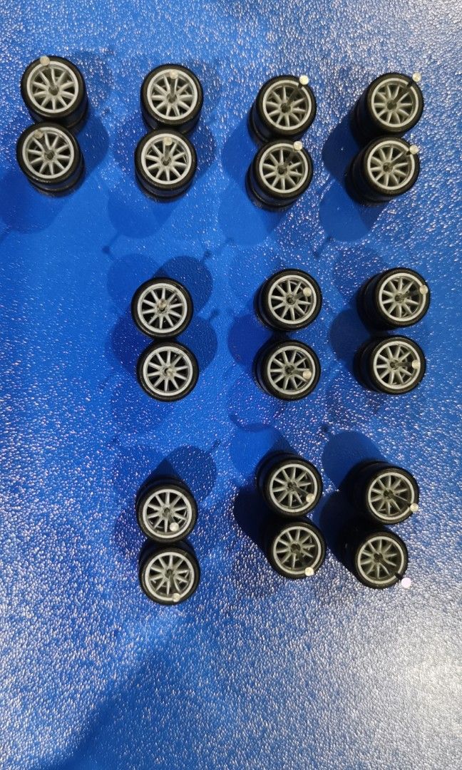 Rubber wheels for hotwheels/Tomica, Hobbies & Toys, Collectibles & Memorabilia, Vintage