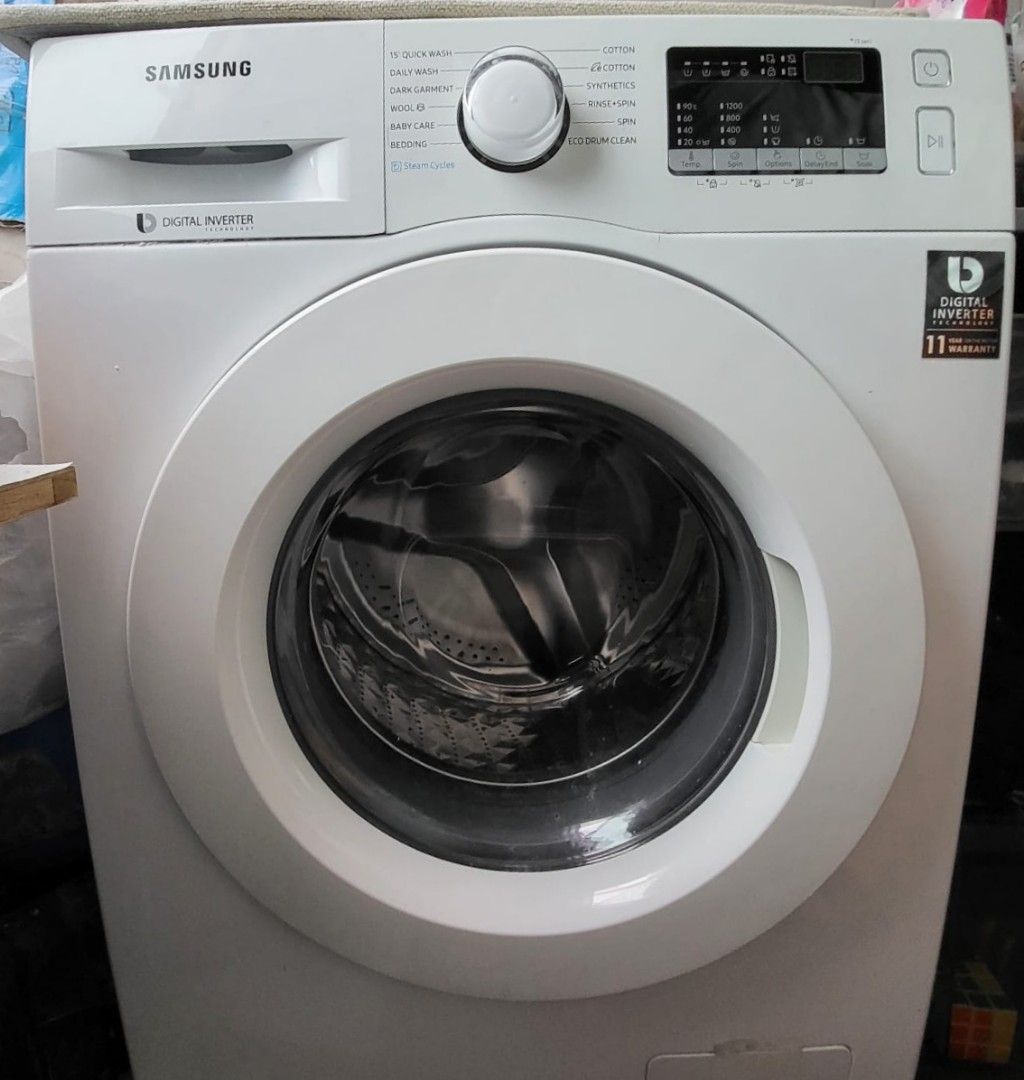 Samsung 7.5kg Front Load Washing Machine (WW75J42G0KW), TV & Home