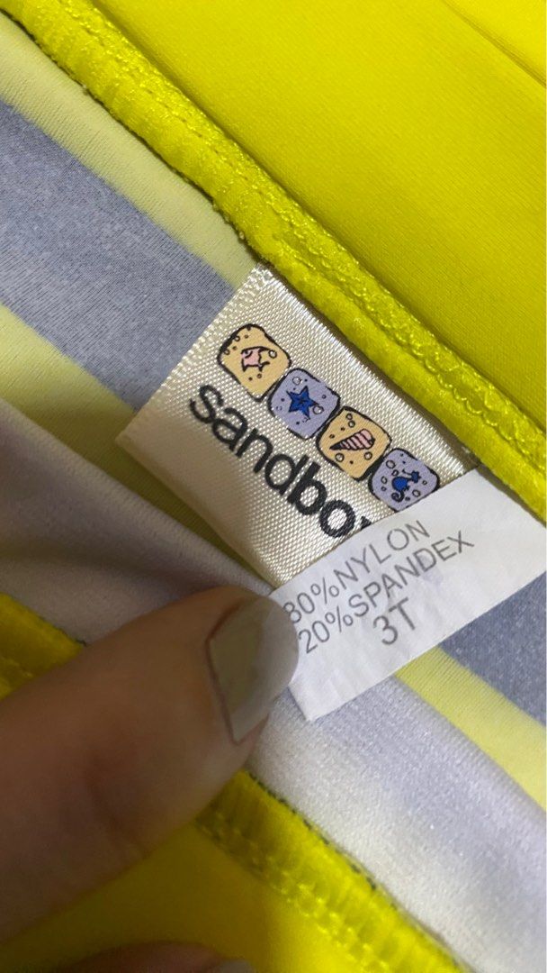 Sandbox bee rashguard (Category: Babies & Kids Fashion) located in Quezon City. Submitted by superniceitems (Listing ID 1203079421, Image 2). Description: .