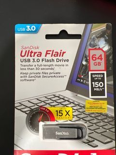 SanDisk usb 3.0 64GB flash drive