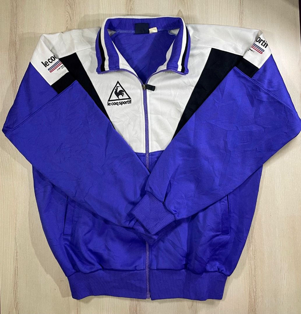 SET 5 Le Coq Sportif Vintage Tracktop Set BZ Used Men s Fashion Coats Jackets and Outerwear on Carousell