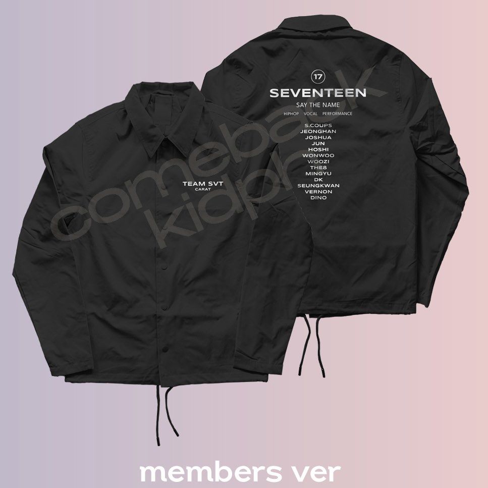 Seventeen coach jacket top