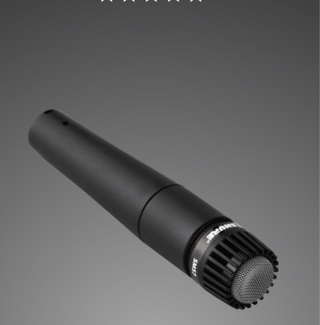 Shure SM57, Audio, Microphones on Carousell